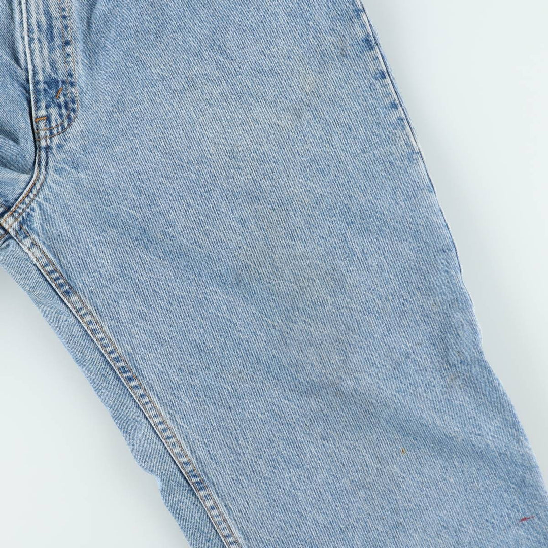 Levi's 560 Loose Fit Tapered Leg Orange Tab Tapered Denim Pants, Men's Size W34 (approx.), Vintage cotton blue type Vintage Second Hand