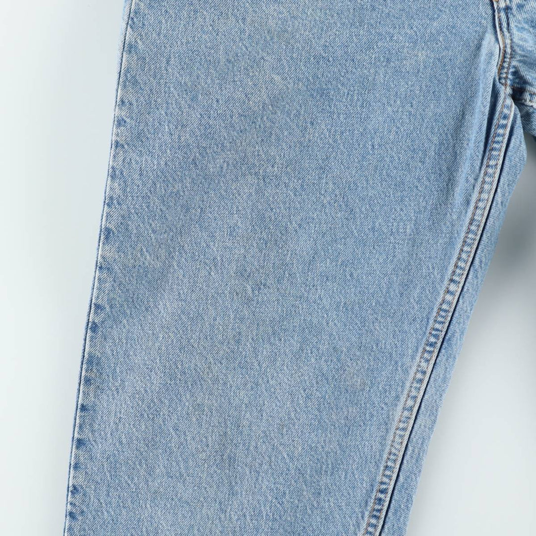 Levi's 560 Loose Fit Tapered Leg Orange Tab Tapered Denim Pants, Men's Size W34 (approx.), Vintage cotton blue type Vintage Second Hand