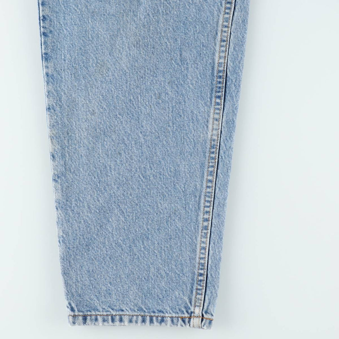 Levi's 560 Loose Fit Tapered Leg Orange Tab Tapered Denim Pants, Men's Size W34 (approx.), Vintage cotton blue type Vintage Second Hand