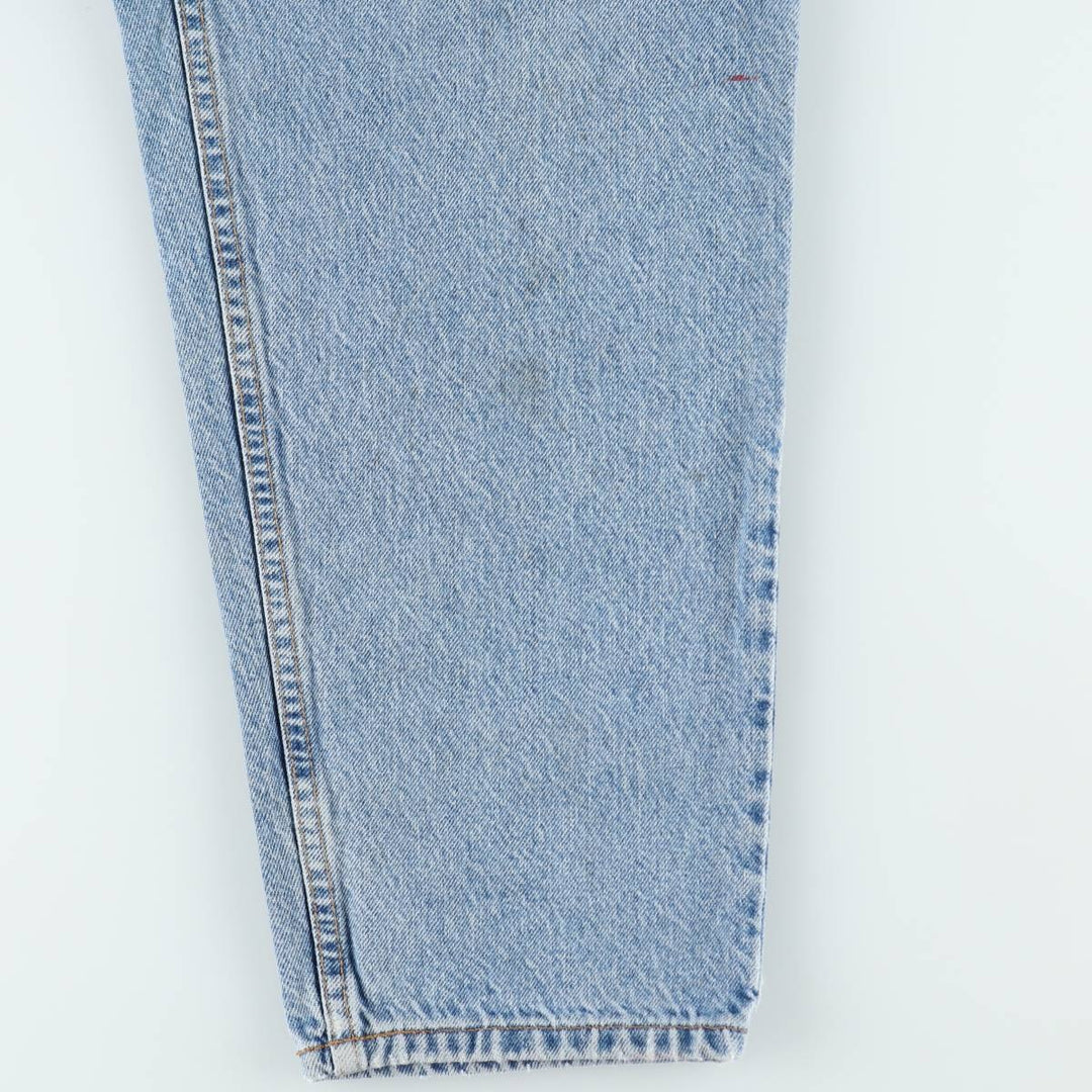Levi's 560 Loose Fit Tapered Leg Orange Tab Tapered Denim Pants, Men's Size W34 (approx.), Vintage cotton blue type Vintage Second Hand