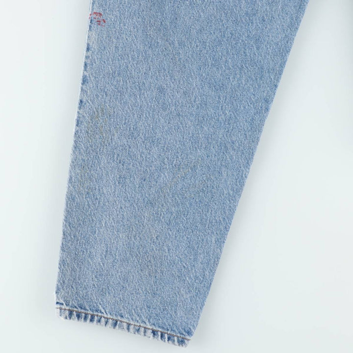Levi's 560 Loose Fit Tapered Leg Orange Tab Tapered Denim Pants, Men's Size W34 (approx.), Vintage cotton blue type Vintage Second Hand