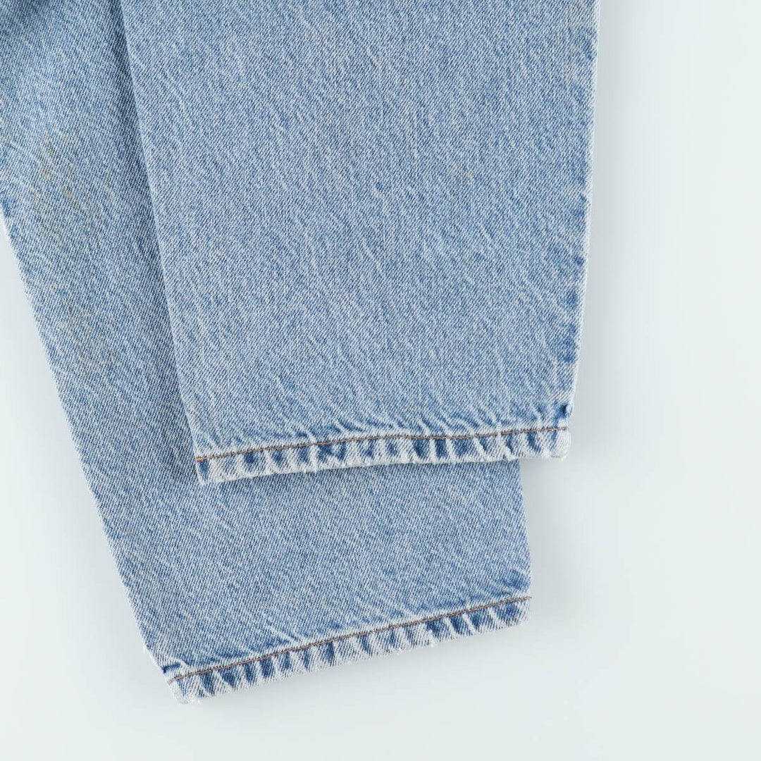 Levi's 560 Loose Fit Tapered Leg Orange Tab Tapered Denim Pants, Men's Size W34 (approx.), Vintage cotton blue type Vintage Second Hand