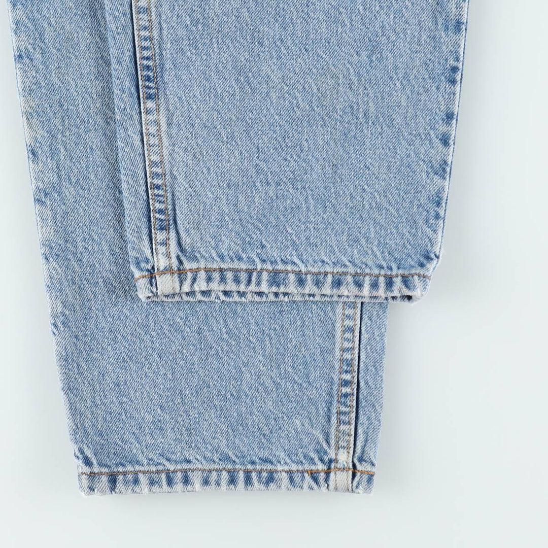 Levi's 560 Loose Fit Tapered Leg Orange Tab Tapered Denim Pants, Men's Size W34 (approx.), Vintage cotton blue type Vintage Second Hand
