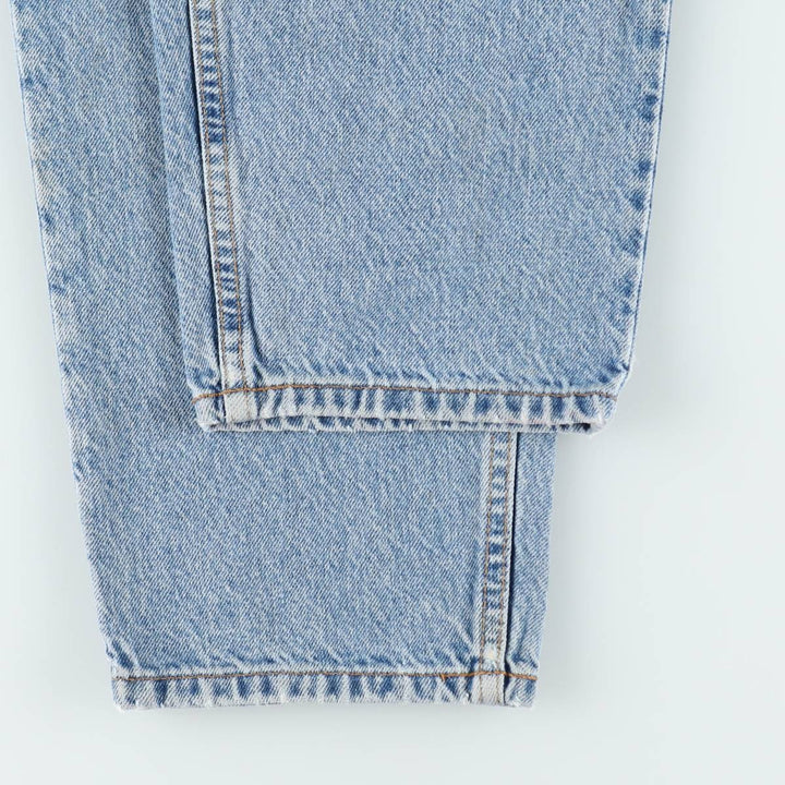 Levi's 560 Loose Fit Tapered Leg Orange Tab Tapered Denim Pants, Men's Size W34 (approx.), Vintage cotton blue type Vintage Second Hand