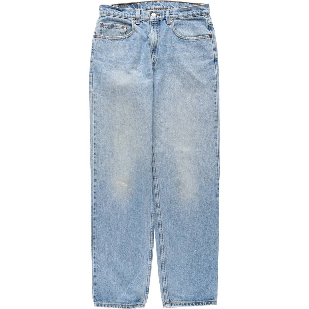 Levi's 550 Tapered Denim Pants, Men's W32 (approx.), Vintage unclear blue type Vintage Second Hand