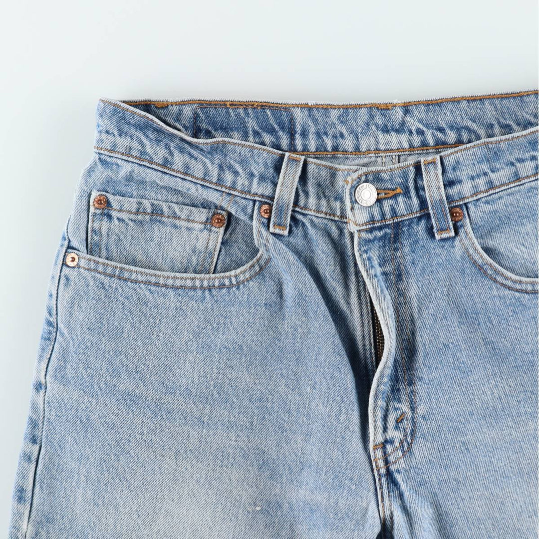 Levi's 550 Tapered Denim Pants, Men's W32 (approx.), Vintage unclear blue type Vintage Second Hand