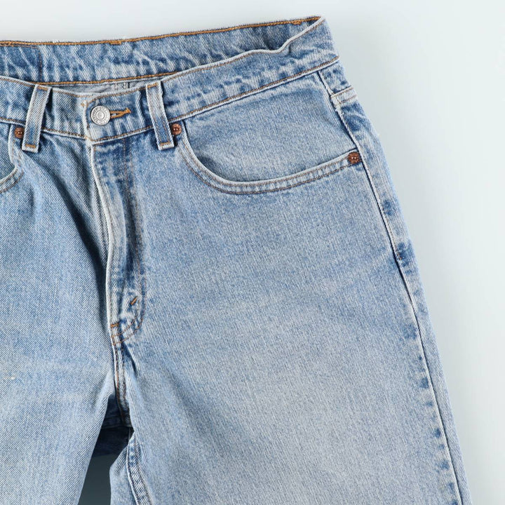 Levi's 550 Tapered Denim Pants, Men's W32 (approx.), Vintage unclear blue type Vintage Second Hand