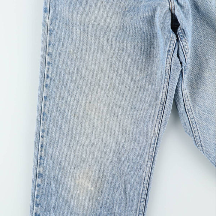 Levi's 550 Tapered Denim Pants, Men's W32 (approx.), Vintage unclear blue type Vintage Second Hand