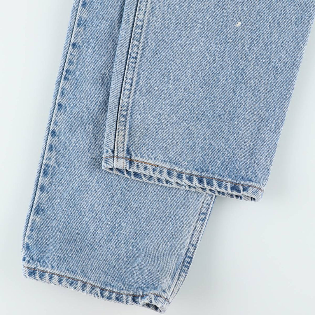 Levi's 550 Tapered Denim Pants, Men's W32 (approx.), Vintage unclear blue type Vintage Second Hand