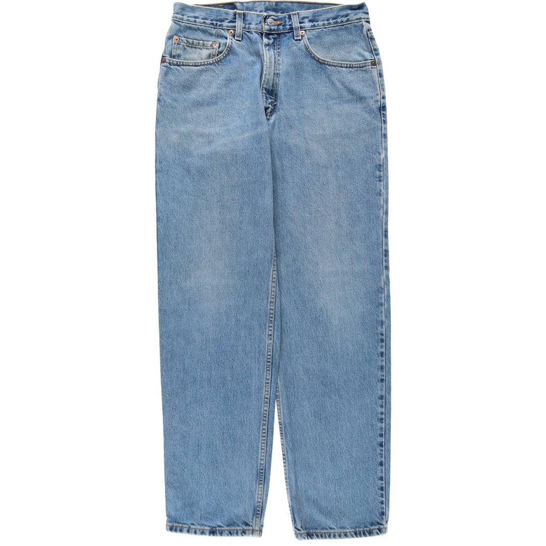 00'S Levi's 550 Relaxed Fit Tapered Denim Pants Men's W32 cotton blue type Vintage Second Hand
