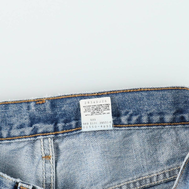 00'S Levi's 550 Relaxed Fit Tapered Denim Pants Men's W32 cotton blue type Vintage Second Hand