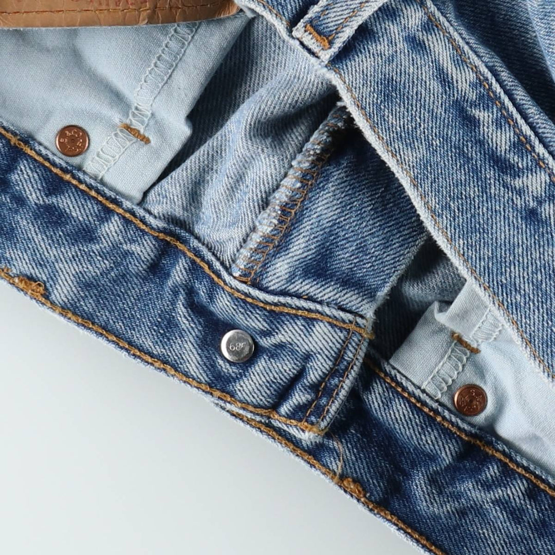 00'S Levi's 550 Relaxed Fit Tapered Denim Pants Men's W32 cotton blue type Vintage Second Hand