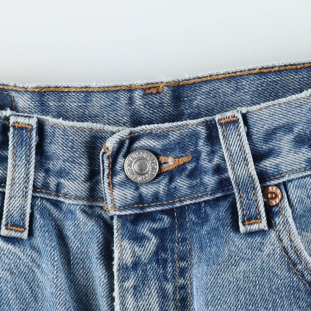 00'S Levi's 550 Relaxed Fit Tapered Denim Pants Men's W32 cotton blue type Vintage Second Hand