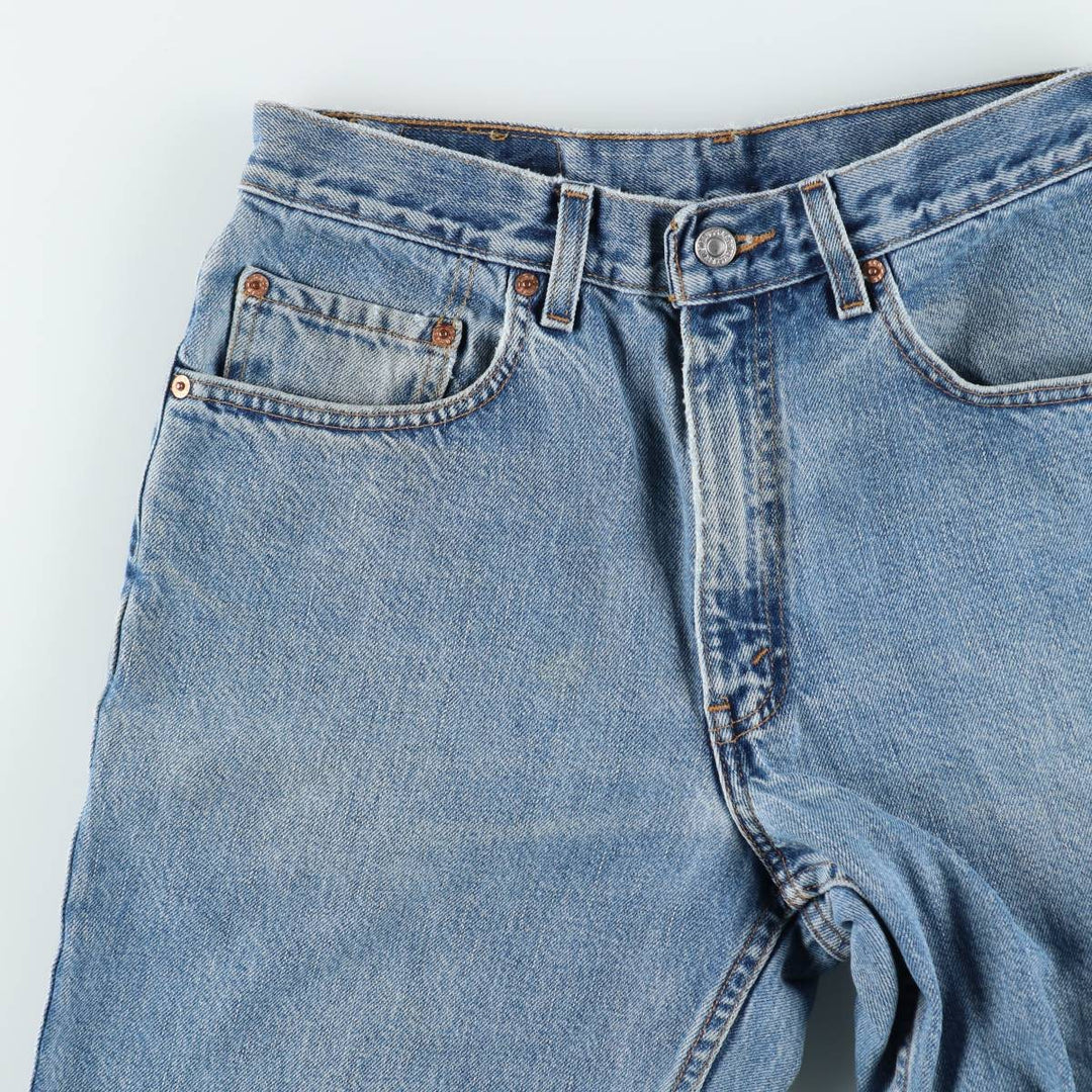 00'S Levi's 550 Relaxed Fit Tapered Denim Pants Men's W32 cotton blue type Vintage Second Hand