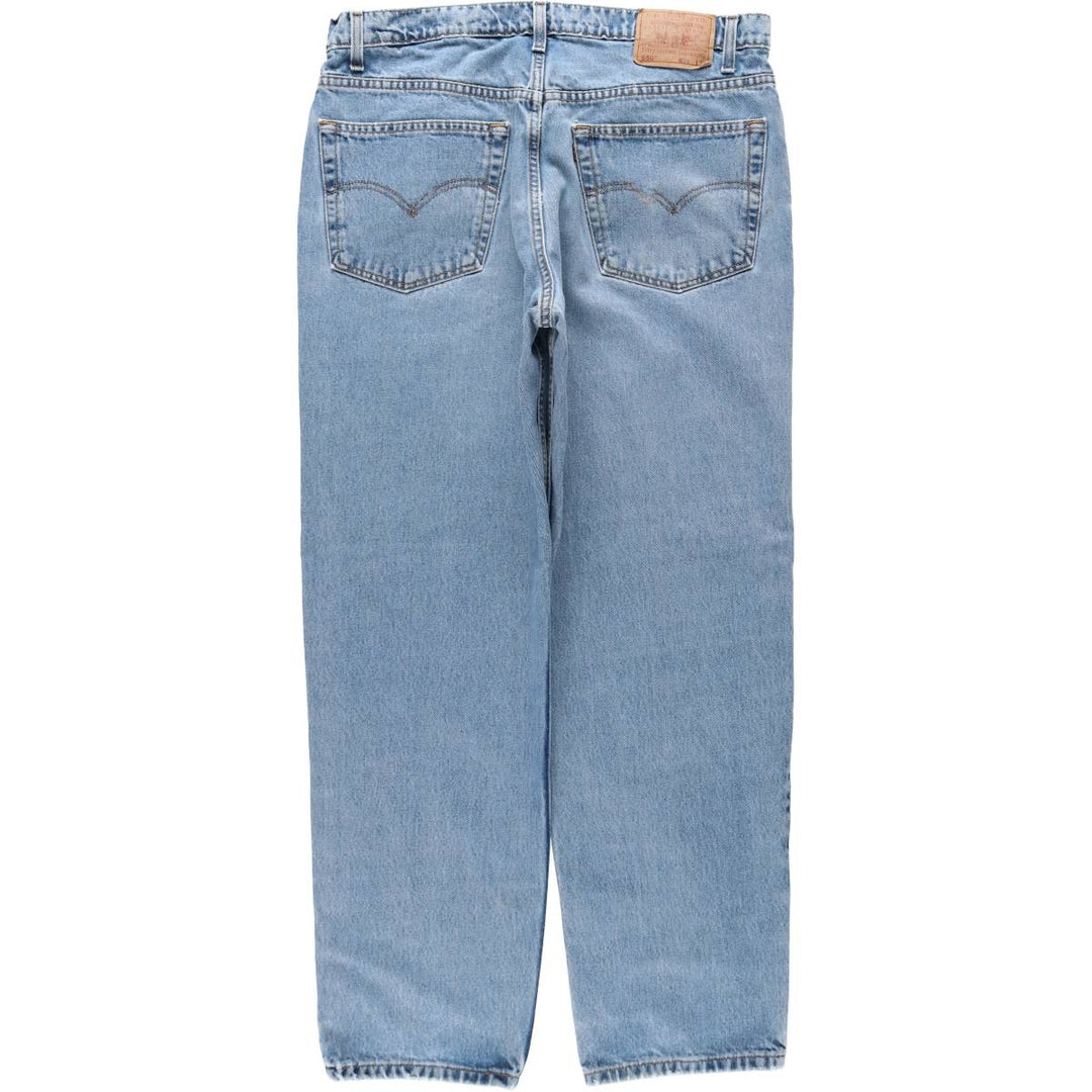 90'S Levi's 550-4891 Relaxed Fit Tapered Denim Pants, Men's W37 (approx.), Vintage cotton blue type Vintage Second Hand