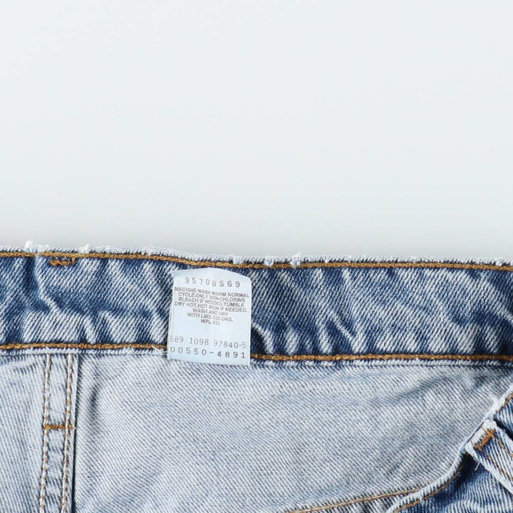 90'S Levi's 550-4891 Relaxed Fit Tapered Denim Pants, Men's W37 (approx.), Vintage cotton blue type Vintage Second Hand
