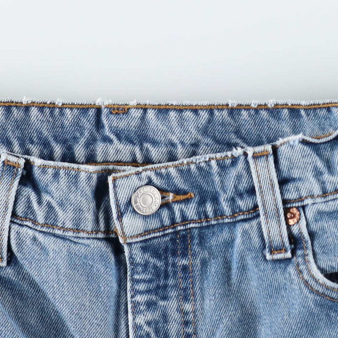 90'S Levi's 550-4891 Relaxed Fit Tapered Denim Pants, Men's W37 (approx.), Vintage cotton blue type Vintage Second Hand