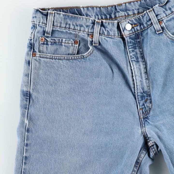 90'S Levi's 550-4891 Relaxed Fit Tapered Denim Pants, Men's W37 (approx.), Vintage cotton blue type Vintage Second Hand