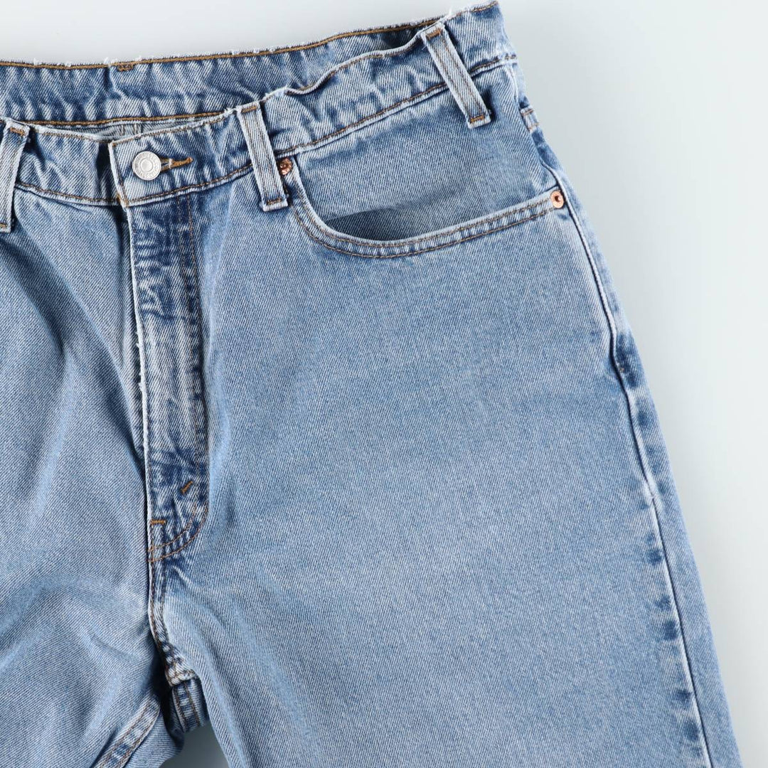 90'S Levi's 550-4891 Relaxed Fit Tapered Denim Pants, Men's W37 (approx.), Vintage cotton blue type Vintage Second Hand