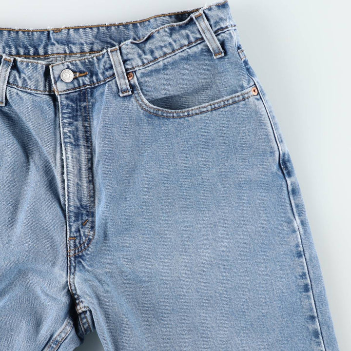 90'S Levi's 550-4891 Relaxed Fit Tapered Denim Pants, Men's W37 (approx.), Vintage cotton blue type Vintage Second Hand