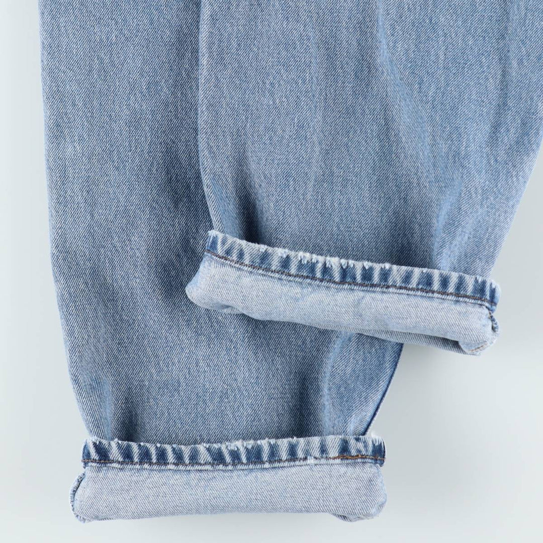 90'S Levi's 550-4891 Relaxed Fit Tapered Denim Pants, Men's W37 (approx.), Vintage cotton blue type Vintage Second Hand