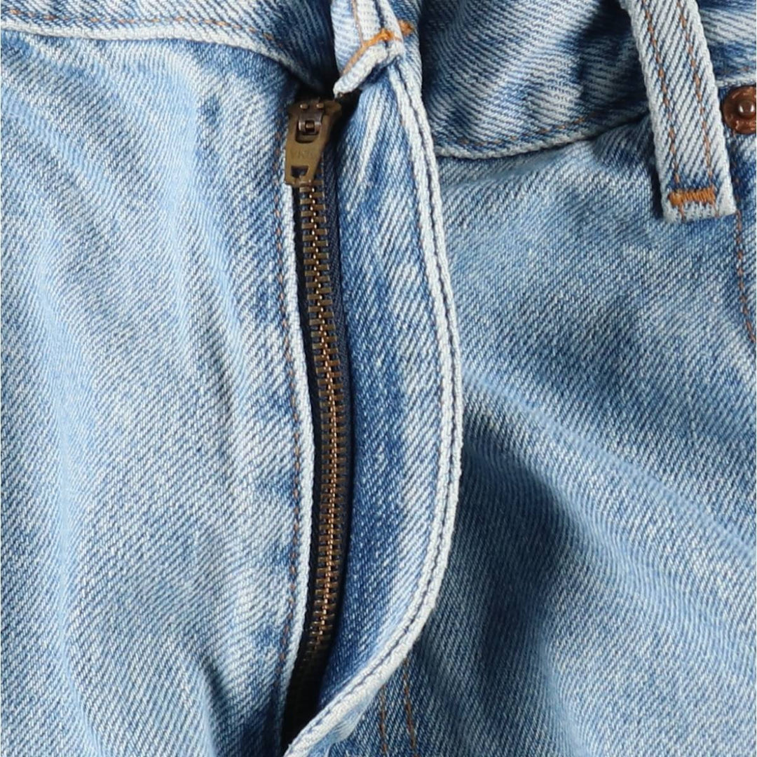 00'S Levi's 560 LOOSE FIT TAPERED LEG tapered denim pants for men, size w34 cotton Blue type light blue Vintage Second Hand