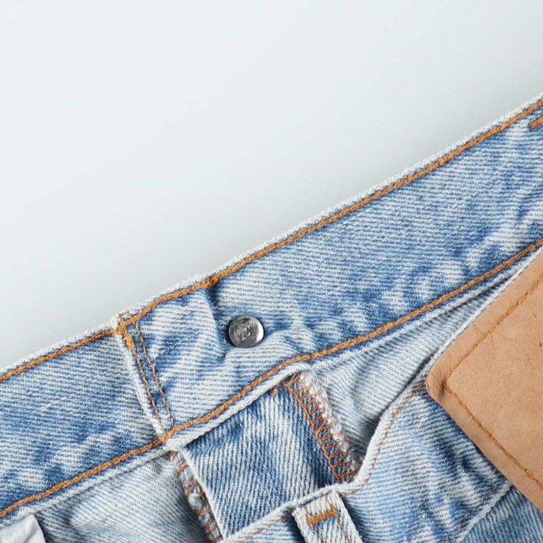 00'S Levi's 560 LOOSE FIT TAPERED LEG tapered denim pants for men, size w34 cotton Blue type light blue Vintage Second Hand