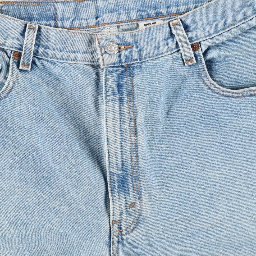 00'S Levi's 560 LOOSE FIT TAPERED LEG tapered denim pants for men, size w34 cotton Blue type light blue Vintage Second Hand