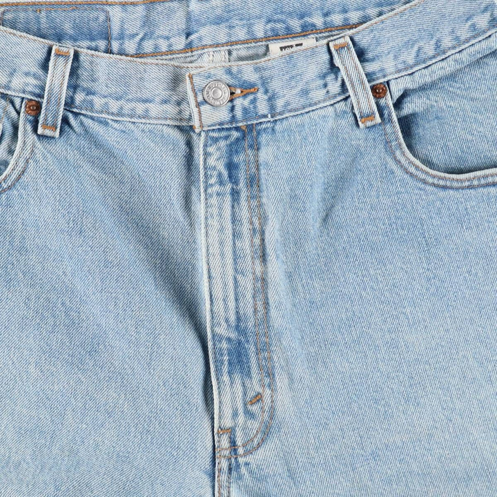 00'S Levi's 560 LOOSE FIT TAPERED LEG tapered denim pants for men, size w34 cotton Blue type light blue Vintage Second Hand