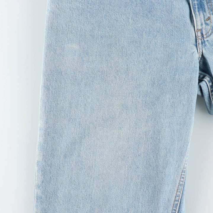 00'S Levi's 560 LOOSE FIT TAPERED LEG tapered denim pants for men, size w34 cotton Blue type light blue Vintage Second Hand