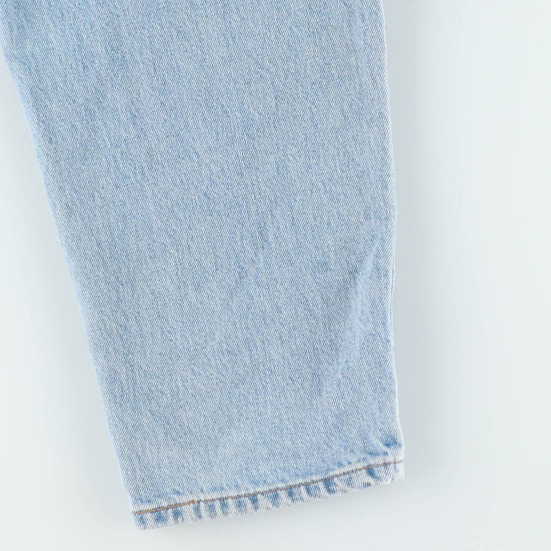 00'S Levi's 560 LOOSE FIT TAPERED LEG tapered denim pants for men, size w34 cotton Blue type light blue Vintage Second Hand