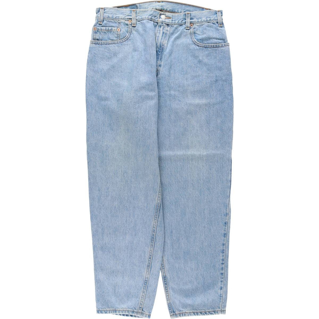 00'S Levi's 560 LOOSE FIT TAPERED LEG tapered denim pants for men, size w34 cotton blue type Vintage Second Hand