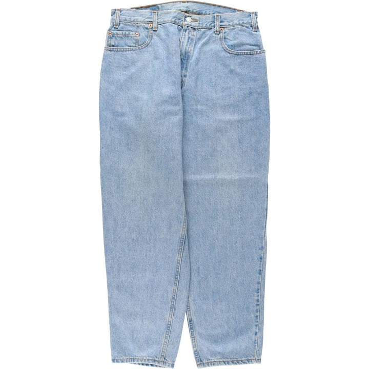 00'S Levi's 560 LOOSE FIT TAPERED LEG tapered denim pants for men, size w34 cotton blue type Vintage Second Hand