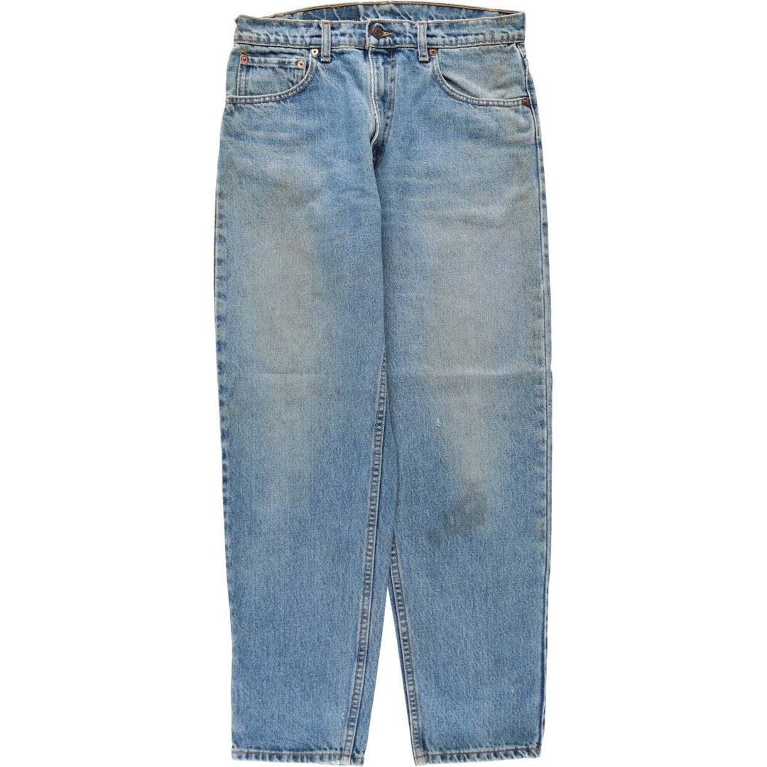 Levi's 550 Relaxed Fit Tapered Leg Denim Pants, Men's Size W31 (approx.), Vintage. unclear blue type Vintage Second Hand