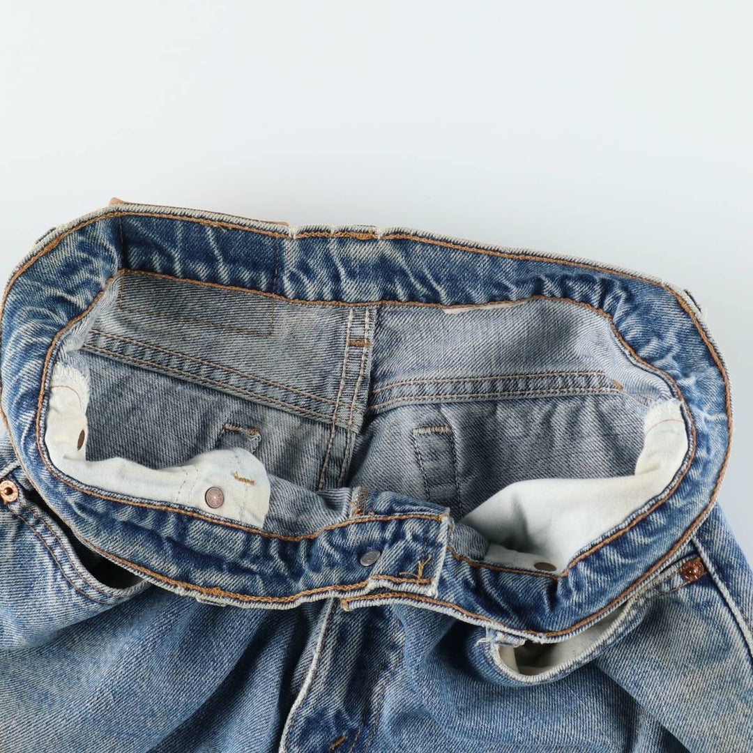 Levi's 550 Relaxed Fit Tapered Leg Denim Pants, Men's Size W31 (approx.), Vintage. unclear blue type Vintage Second Hand