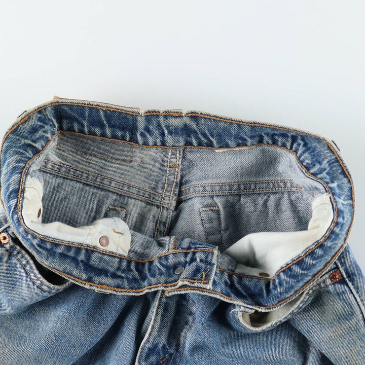Levi's 550 Relaxed Fit Tapered Leg Denim Pants, Men's Size W31 (approx.), Vintage. unclear blue type Vintage Second Hand