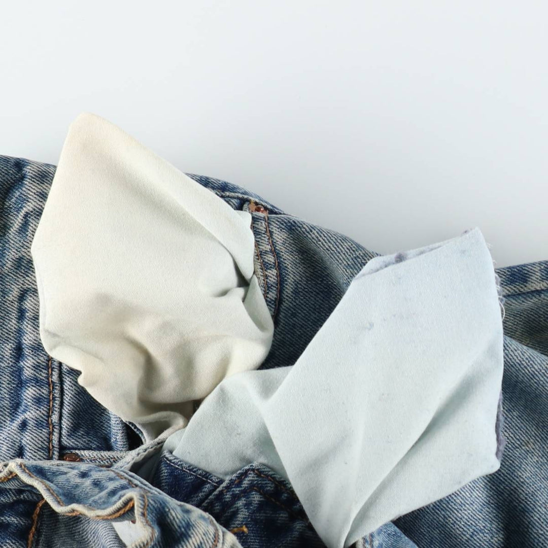 Levi's 550 Relaxed Fit Tapered Leg Denim Pants, Men's Size W31 (approx.), Vintage. unclear blue type Vintage Second Hand