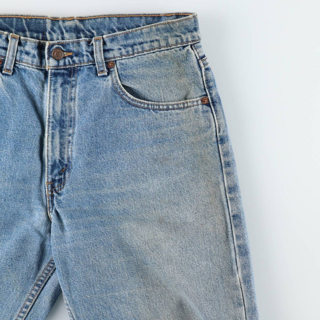 Levi's 550 Relaxed Fit Tapered Leg Denim Pants, Men's Size W31 (approx.), Vintage. unclear blue type Vintage Second Hand