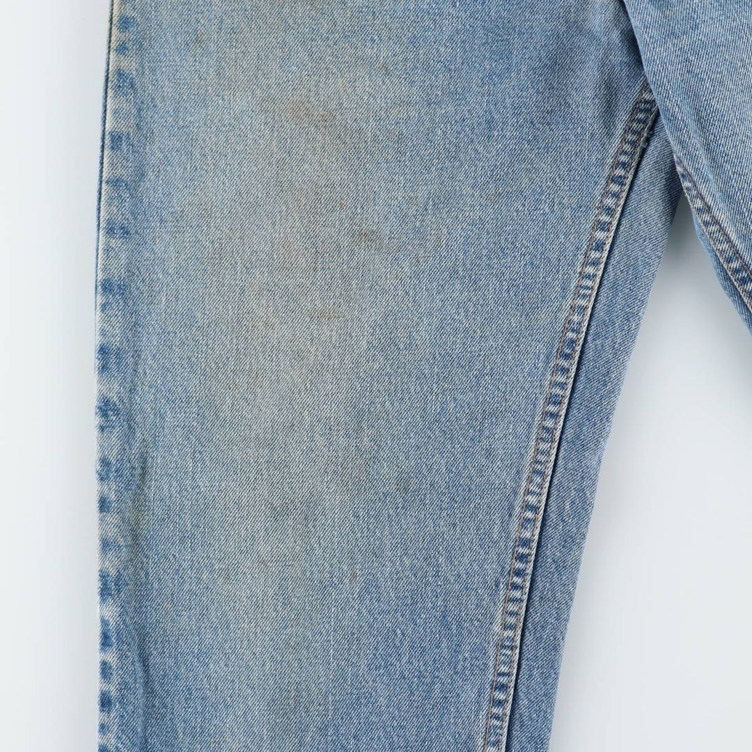 Levi's 550 Relaxed Fit Tapered Leg Denim Pants, Men's Size W31 (approx.), Vintage. unclear blue type Vintage Second Hand