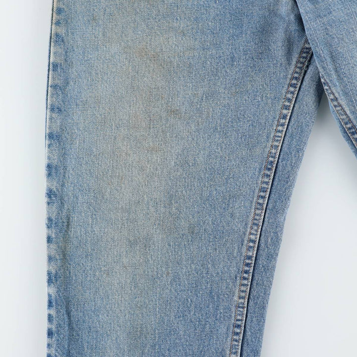 Levi's 550 Relaxed Fit Tapered Leg Denim Pants, Men's Size W31 (approx.), Vintage. unclear blue type Vintage Second Hand