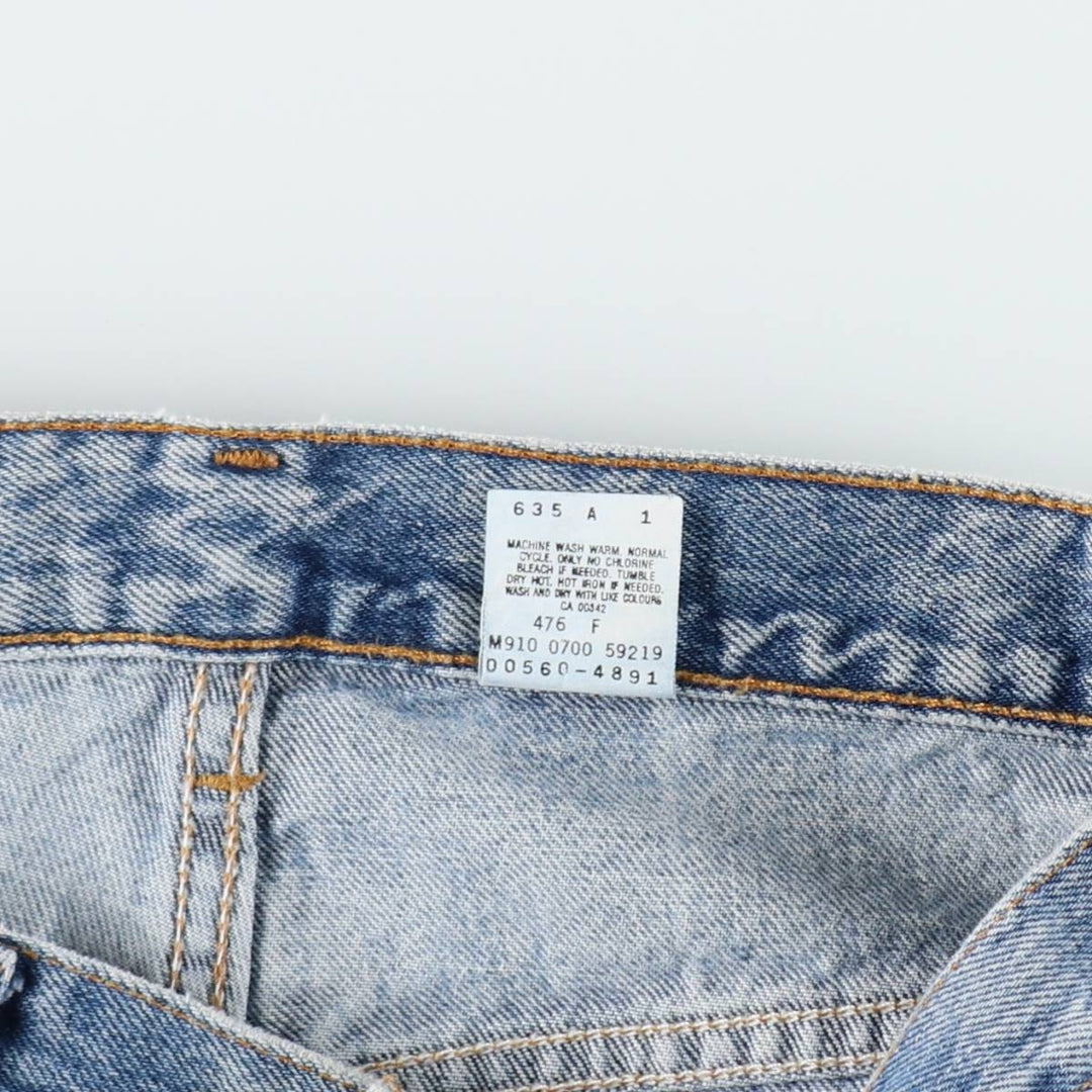 2000'S Levi's 560 Loose Fit Tapered Leg Denim Pants, Made in Canada, Men's Size W32 (approx.) cotton blue type Vintage Second Hand