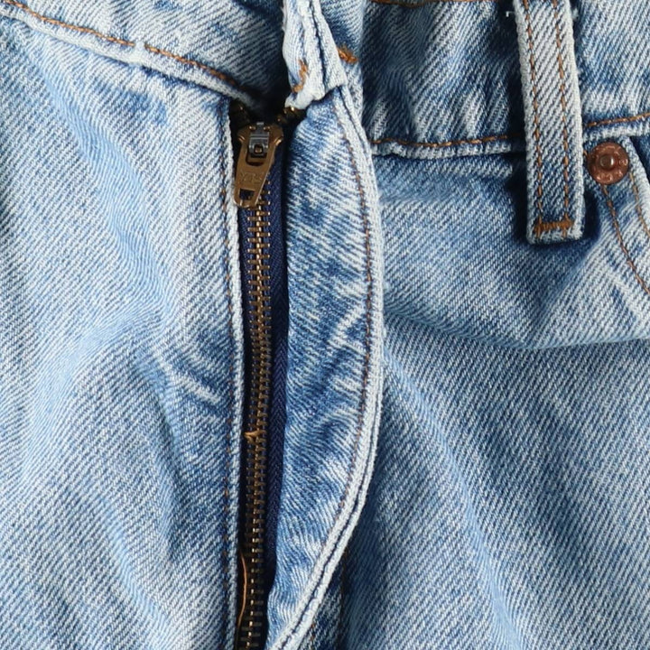 90s-00'S Levi's 550-4891 Relaxed Fit Papier-mâché Leg Orange Tab Tapered Denim Pants Men's W36 cotton blue type Vintage Second Hand