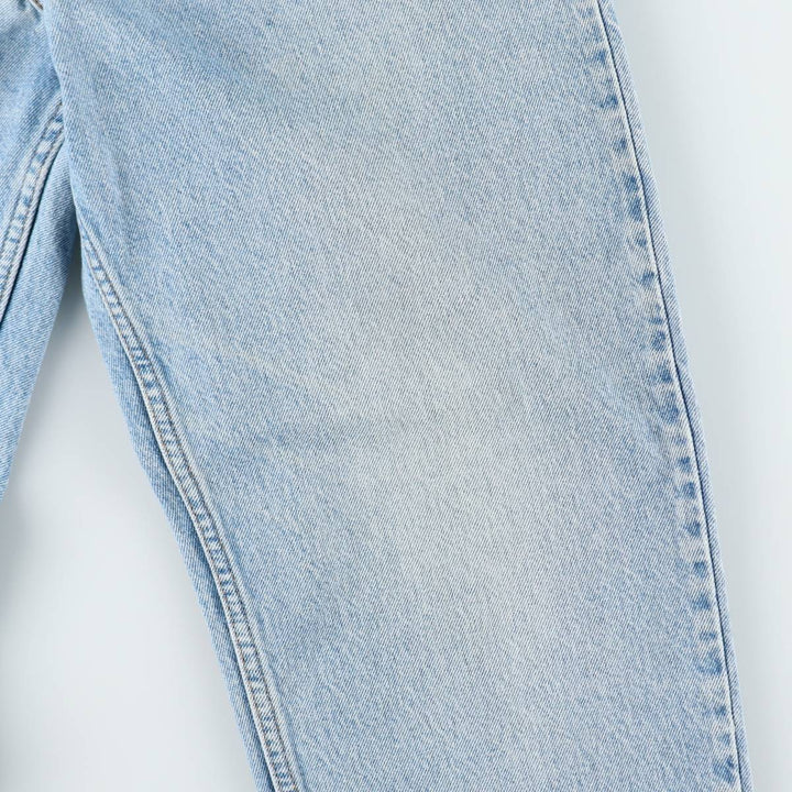 90s-00'S Levi's 550-4891 Relaxed Fit Papier-mâché Leg Orange Tab Tapered Denim Pants Men's W36 cotton blue type Vintage Second Hand