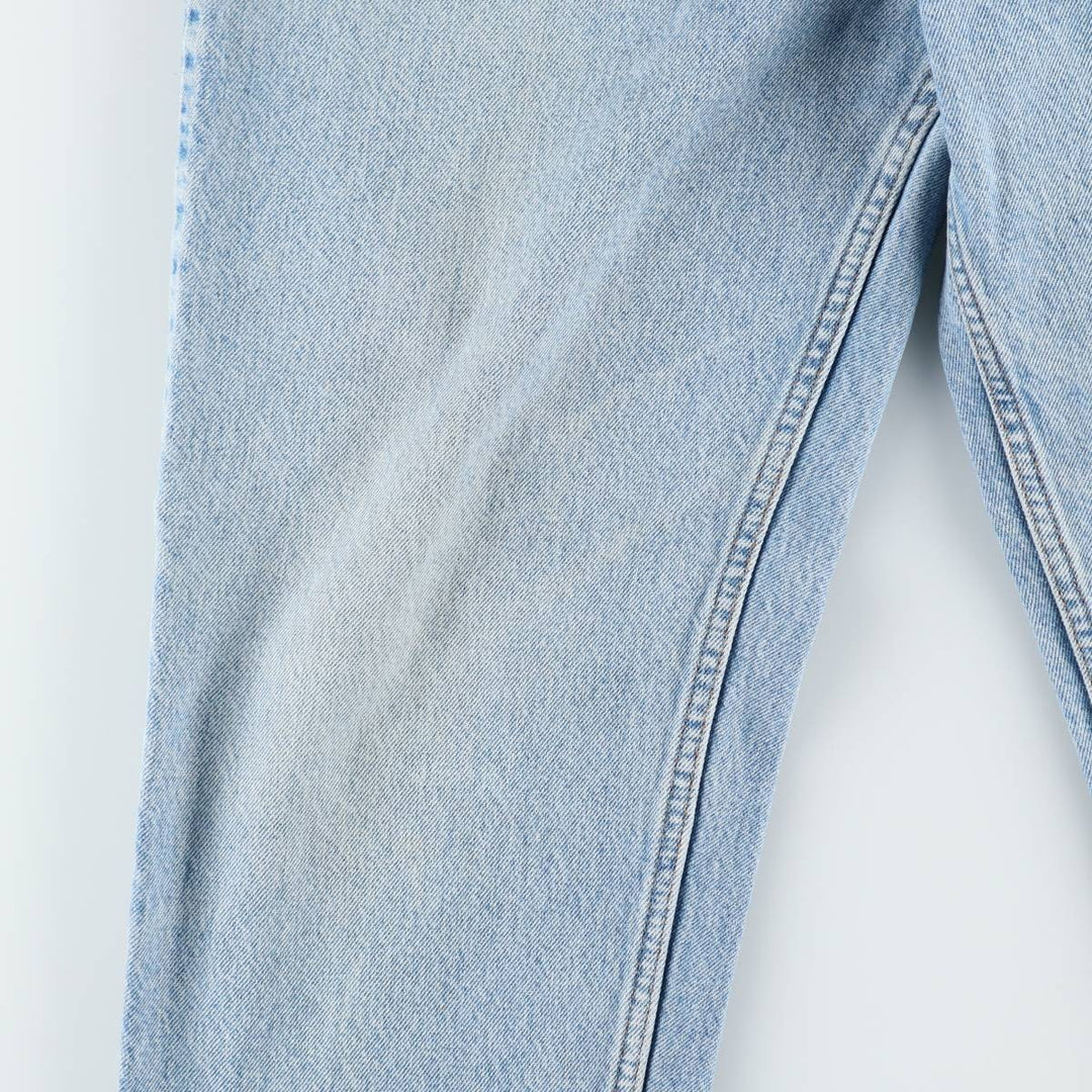 90s-00'S Levi's 550-4891 Relaxed Fit Papier-mâché Leg Orange Tab Tapered Denim Pants Men's W36 cotton blue type Vintage Second Hand