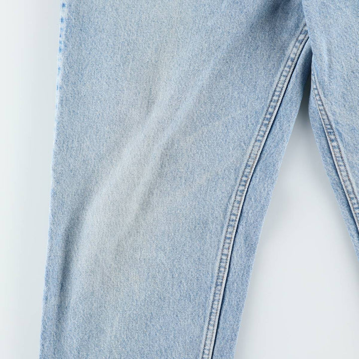 90s-00'S Levi's 550-4891 Relaxed Fit Papier-mâché Leg Orange Tab Tapered Denim Pants Men's W36 cotton blue type Vintage Second Hand