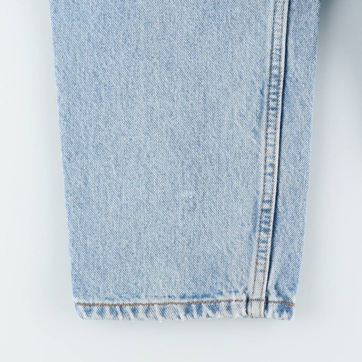 90s-00'S Levi's 550-4891 Relaxed Fit Papier-mâché Leg Orange Tab Tapered Denim Pants Men's W36 cotton blue type Vintage Second Hand
