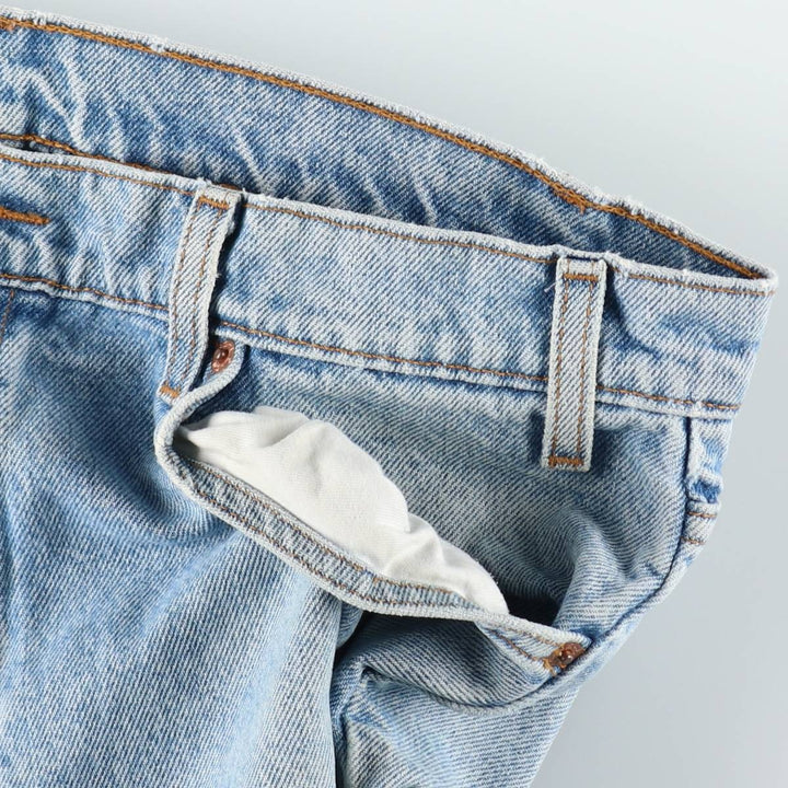 90s-00'S Levi's 550-4891 Relaxed Fit Papier-mâché Leg Orange Tab Tapered Denim Pants Men's W36 cotton blue type Vintage Second Hand