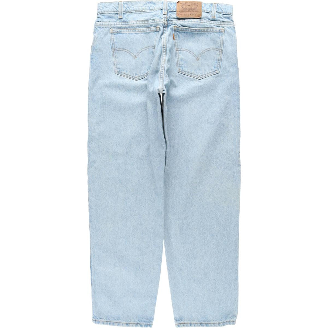 90s-00'S Levi's 40550-0234 Relaxed Fit Tapered Leg Orange Tab Tapered Denim Pants Men's W34 cotton blue type Vintage Second Hand