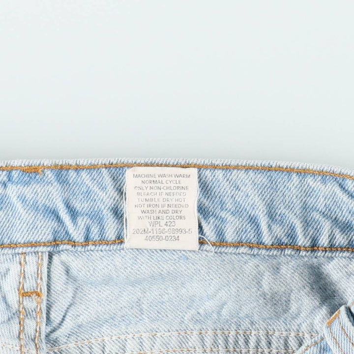 90s-00'S Levi's 40550-0234 Relaxed Fit Tapered Leg Orange Tab Tapered Denim Pants Men's W34 cotton blue type Vintage Second Hand