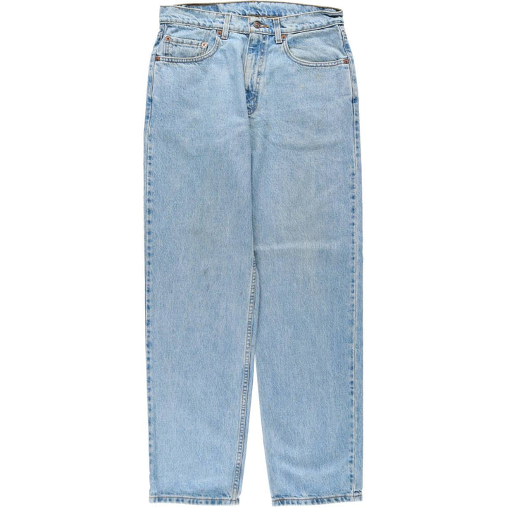 90'S Levi's 00550-4834 Relaxed Fit Tapered Denim Pants, Men's W32 (approx.), Vintage cotton blue type Vintage Second Hand